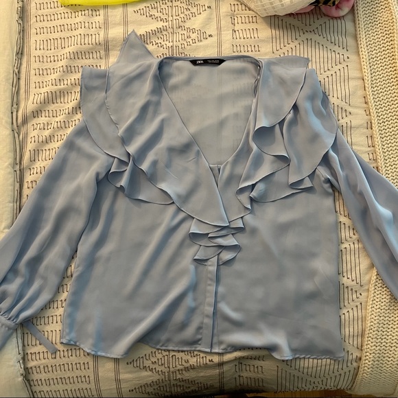 Zara Ruffle Blouse - Picture 4 of 5